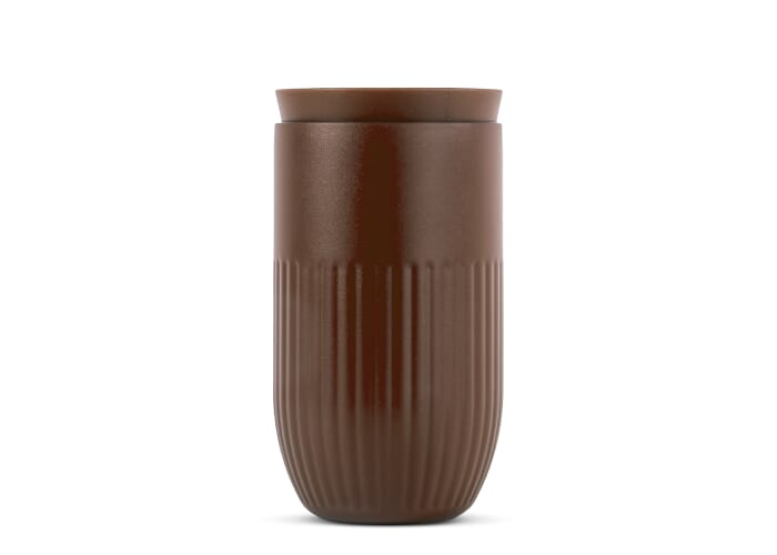 Mug isotherme publicitaire 320 ml Tova deep mauve